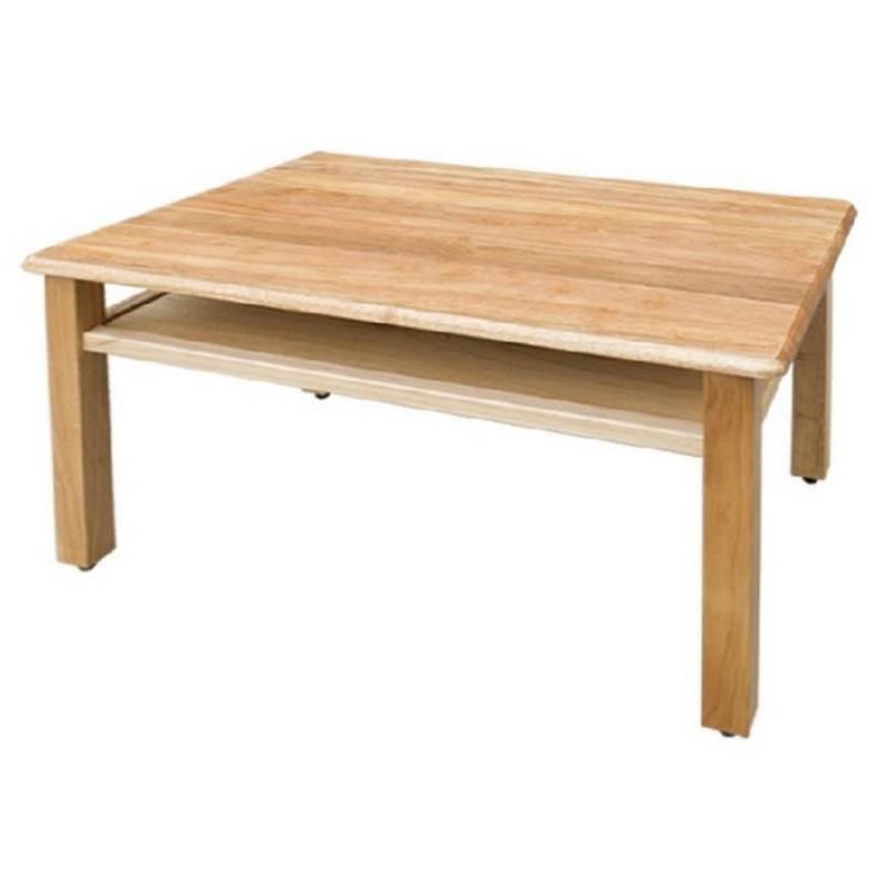 實木幼教桌有層板