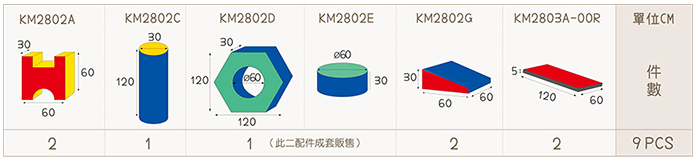 活力體能實用組-9件組
