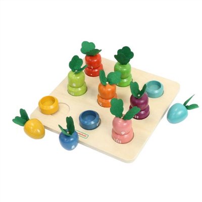 1-9 數與量學習蘿蔔遊戲