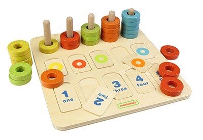 顏色數量學習遊戲